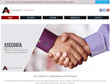 Tablet Screenshot of alcontrading.com
